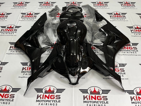 Honda CBR600RR (2007-2008) Black Fairings at KingsMotorcycleFairings.com