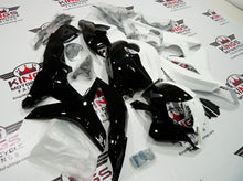 Honda CBR600RR (2007-2008) Black & White Split Fairings at KingsMotorcycleFairings.com