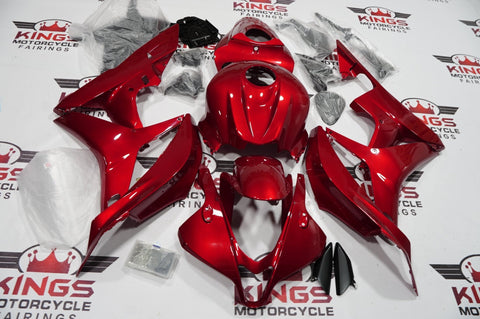 Honda CBR600RR (2007-2008) Candy Apple Red Fairings at KingsMotorcycleFairings.com