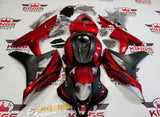 Honda CBR600RR (2007-2008) Candy Apple Red & Matte Black Fairings