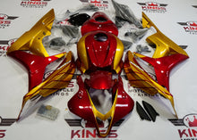 Honda CBR600RR (2007-2008) Dark Red & Gold Fairings
