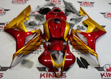 Honda CBR600RR (2007-2008) Dark Red & Gold Fairings