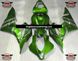 Honda CBR600RR (2007-2008) Green & Silver Captain America Fairings