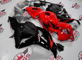 Black and Red Fairing Kit for a 2009, 2010, 2011 & 2012 Honda CBR600RR motorcycle