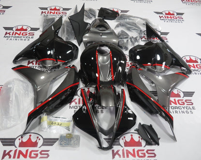 Honda CBR600RR (2009-2012) Black, Silver & Red Bridgestone Fairings at KingsMotorcycleFairings.com