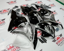 Black, Silver and White Bridgestone Fairing Kit for a 2009, 2010, 2011 & 2012 Honda CBR600RR motorcycle - KingsMotorcycleFairings.com