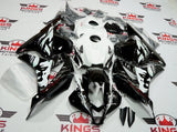 Honda CBR600RR (2009-2012) Black & White Leyla Fairings
