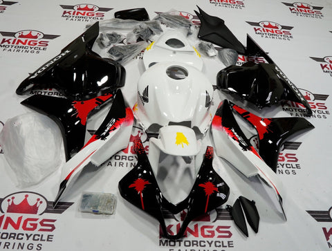Honda CBR600RR (2009-2012) Black, White, Red & Yellow Edition Fairings