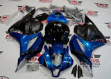 Blue, Matte Black and Black Fairing Kit for a 2009, 2010, 2011 & 2012 Honda CBR600RR motorcycle