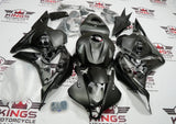 Honda CBR600RR (2009-2012) Matte Black Gears & Skull Fairings at KingsMotorcycleFairings.com