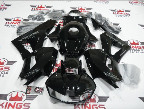 Honda CBR600RR (2013-2021) Black & Silver Fairings