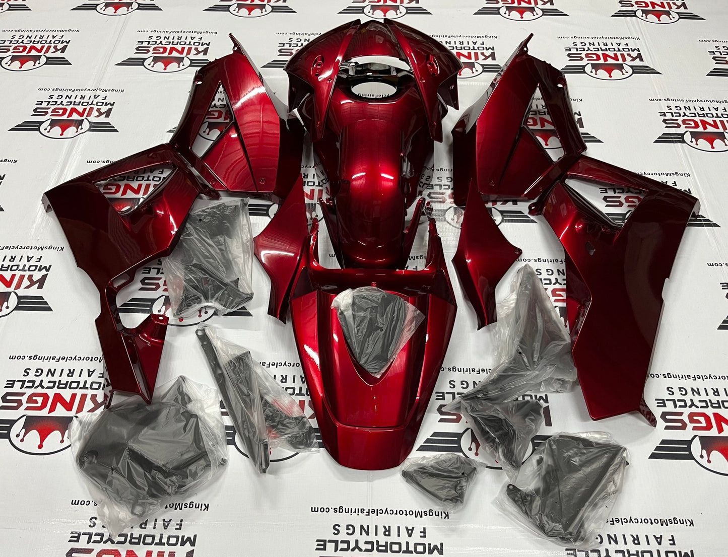 Honda CBR600RR (2013-2023) Candy Apple Red Fairings at KingsMotorcycleFairings.com