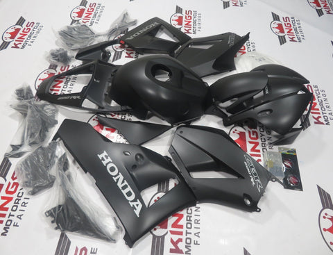 Honda CBR600RR (2013-2021) Matte Black & Silver Fairings