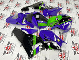Honda CBR600RR (2013-2021) Purple, Black & Green Creature Fairings at KingsMotorcycleFairings.com