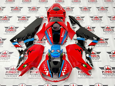 Honda CBR600RR (2013-2021) Red, Black & Blue Creature Fairings at KingsMotorcycleFairings.com