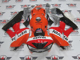 Honda CBR600RR (2013-2021) Red, Orange, White & Black HRC Repsol Fairings at KingsMotorcycleFairings.com