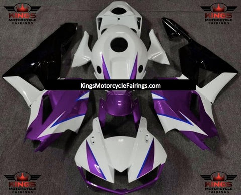 Honda CBR600RR (2013-2021) White, Purple, Black & Blue Fairings