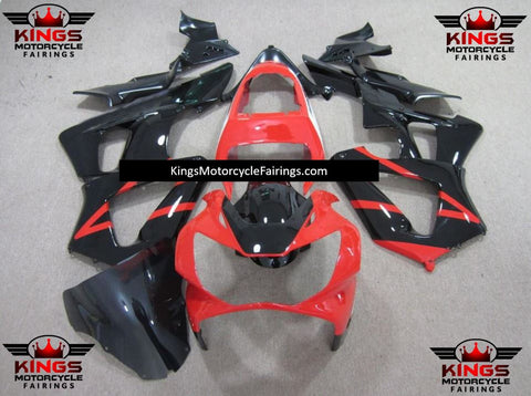 Honda CBR900RR 929 (2000-2001) Black, Red & White Fairings at KingsMotorcycleFairings.com