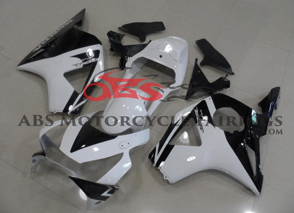 Black & White Fairing Kit for a 2002 and 2003 Honda CBR900RR 954 motorcycle at KingsMotorcycleFairings.com
