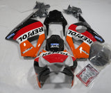 HONDA CBR900RR 954 (2002-2003) Black, Red, Orange & White Repsol Fairings at KingsMotorcycleFairings.com