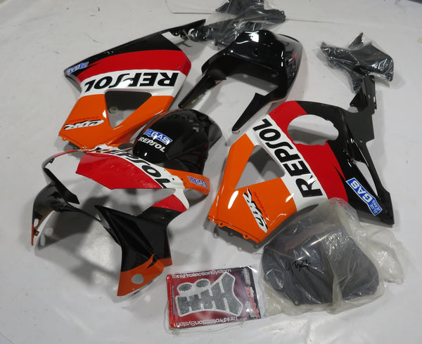 HONDA CBR900RR 954 (2002-2003) Black, Red, Orange & White Repsol Fairi