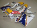 Honda NSR250R MC28 (1994) Yellow, Blue, Blue, Gold & Red Rothmans Fairings at KingsMotorcycleFairings.com