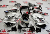 Honda VFR800 Fairings (2002-2013) Silver, Black Repsol at KingsMotorcycleFairings.com