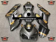 Honda CBR1000RR Fairings (2004-2005) Matte Black, Orange Repsol at KingsMotorcycleFairings.com