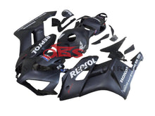 Honda CBR1000RR Fairings (2004-2005) Matte Black Repsol at KingsMotorcycleFairings.com