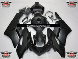 Honda CBR1000RR Fairings (2004-2005) Matte Black at KingsMotorcycleFairings.com