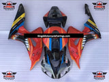 Honda CBR1000RR Fairings (2006-2007) Red Jaws from KingsMotorcycleFairings.com