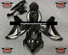 Honda CBR1000RR Fairings (2008-2011) Black, Silver at KingsMotorcycleFairings.com