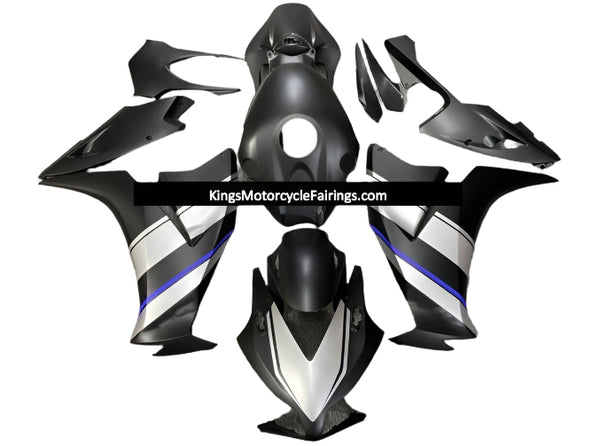 Honda CBR1000RR Fairings (2012-2016) Matte Black, Silver, Blue at KingsMotorcycleFairings.com