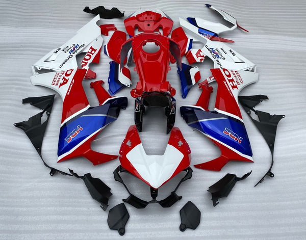 Honda CBR1000RR Fairings (2017-2025) Red, Blue, White HRC at KingsMotorcycleFairings.com