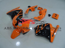 Honda CBR250 MC22 Fairings (1990-1998) Orange, Black from KingsMotorcycleFairings.com
