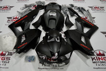 Honda CBR600RR (2013-2023) Matte Black, Red Fairings at KingsMotorcycleFairings.com