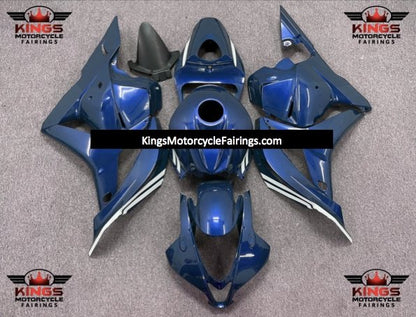 Honda CBR600RR Fairing Kit (2009-2012) Dark Blue, White from KingsMotorcycleFairings.com
