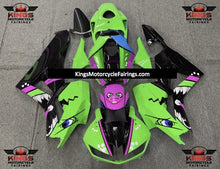 Honda CBR600RR Fairing Kit (2013-2023) Green, Purple, Black Creature at KingsMotorcycleFairings.com