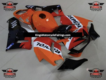 Honda CBR600RR Fairing Kit (2013-2023) Orange, Red, White, Black Repsol at KingsMotorcycleFairings.com