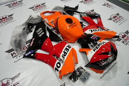 Honda CBR600RR Fairing Kit (2013-2023) Orange Repsol at KingsMotorcycleFairings.com