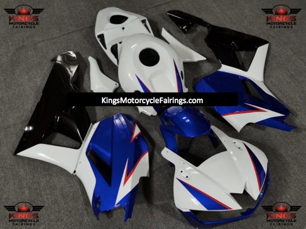 Honda CBR600RR Fairing Kit (2013-2023) White, Blue, Black, Red at KingsMotorcycleFairings.com