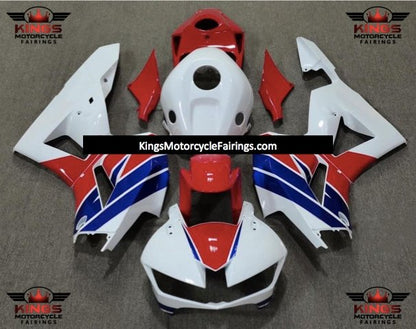 Honda CBR600RR Fairing Kit (2013-2023) White, Red, Blue at KingsMotorcycleFairings.com