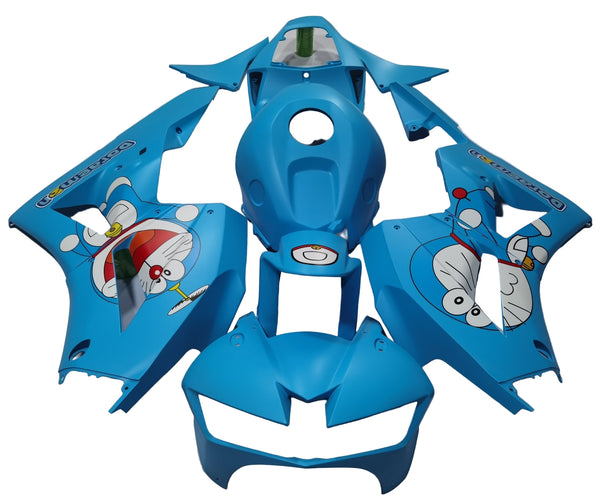 Honda CBR600RR Fairing Set (2013-2023) Matte Blue Doraemon at KingsMotorcycleFairings.com
