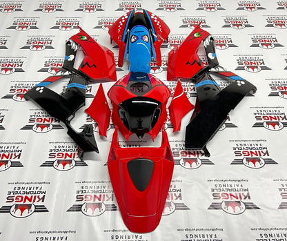 Honda CBR600RR Fairing Set (2013-2023) Red, Black, Blue Creature at KingsMotorcycleFairings.com