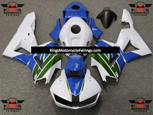 Honda CBR600RR Fairing kit (2013-2023) White, Blue, Green at KingsMotorcycleFairings.com