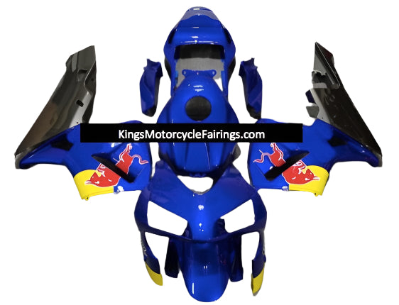 Honda CBR600RR Fairings (2003-2004) Blue RedBull at KingsMotorcycleFairings.com