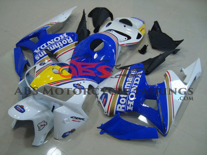 Honda CBR600RR Fairings (2005-2006) Rothmans Blue, White, Yellow at KingsMotorcycleFairings.com
