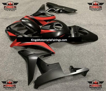 Honda CBR600RR Fairings (2007-2008) Matte Black, Matte Red from KingsMotorcycleFairings.com