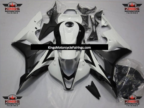 Honda CBR600RR Fairings (2007-2008) White, Black, Matte Black at KingsMotorcycleFairings.com