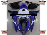 Honda CBR600RR Fairings (2009-2012) Blue, White, Dark Blue, Black at KingsMotorcycleFairings.com